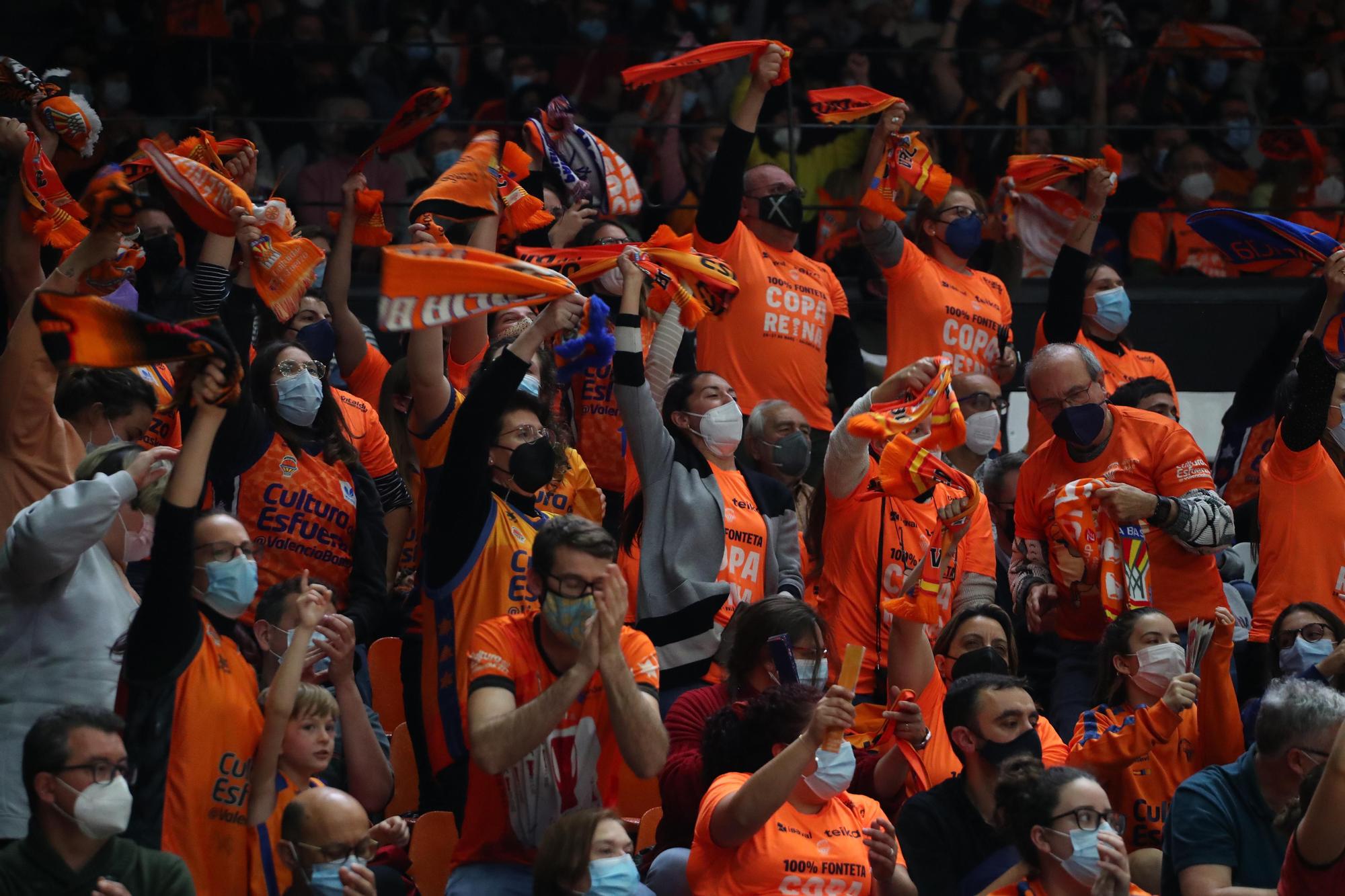 Valencia Basket - Casademont Zaragoza de la Copa de la Reina