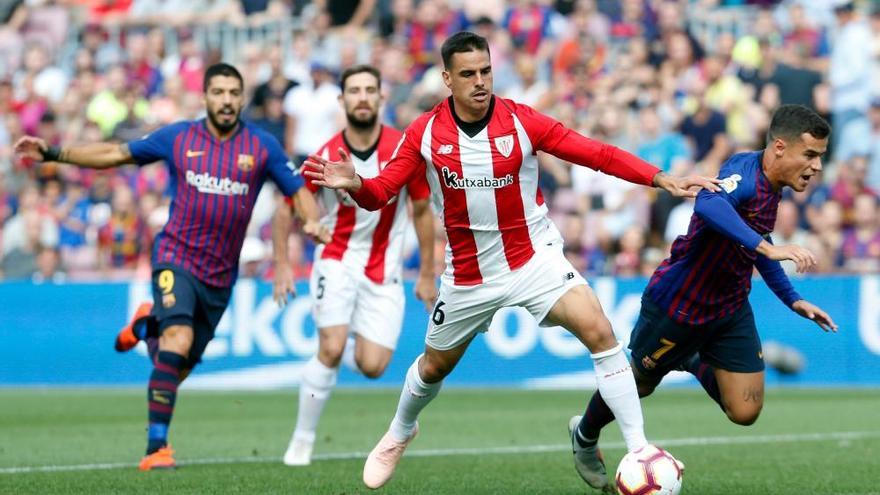 Un protestón Barça salva un punto frente al Athletic