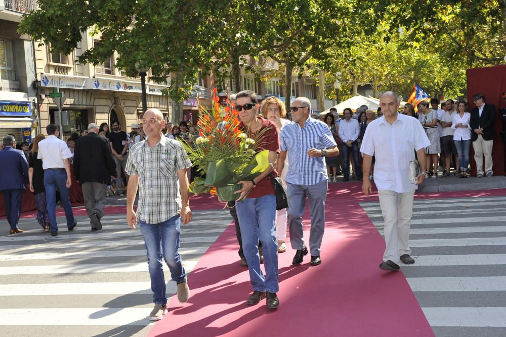 Les ofrenes de la Diada a Manresa