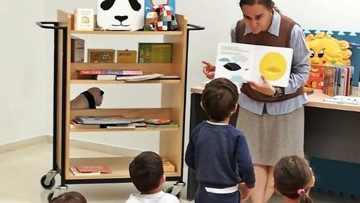 Club de lectura infantil de la biblioteca municipal María Moliner. | A.A.