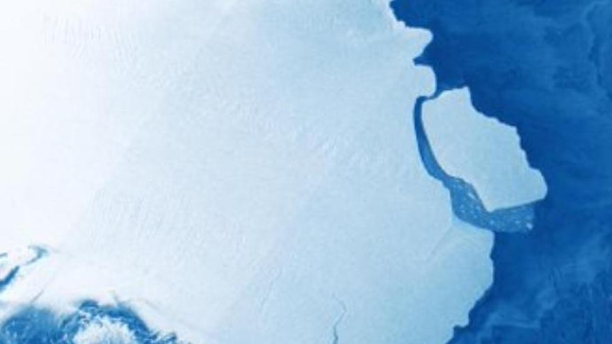 Un iceberg del tamaño de Gran Canaria se desprende de la Antártida