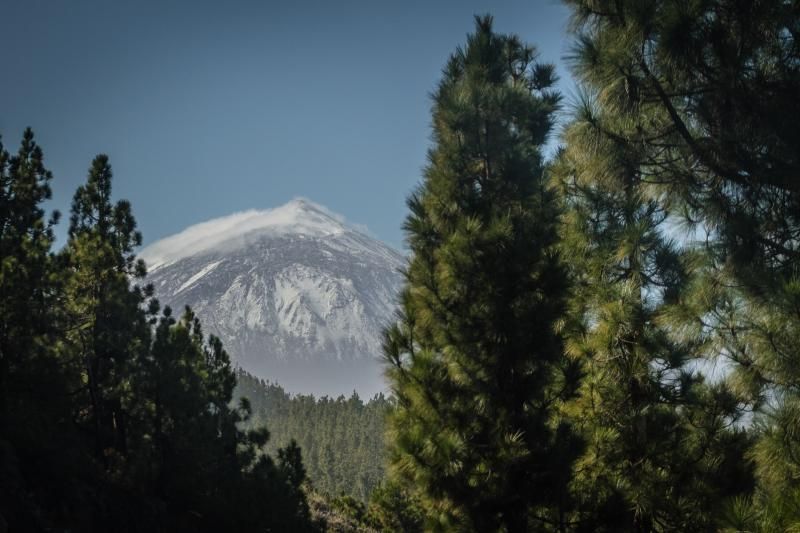 Nevada en el Teide