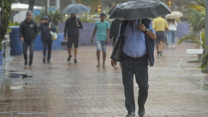 No guardes el paraguas: este es el día en el que la lluvia volverá a Gran Canaria