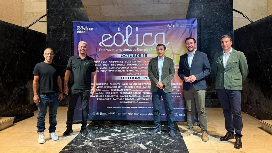 Tenerife garantiza guaguas gratuitas desde Santa Cruz y Los Cristianos para la X edición del festival Eólica