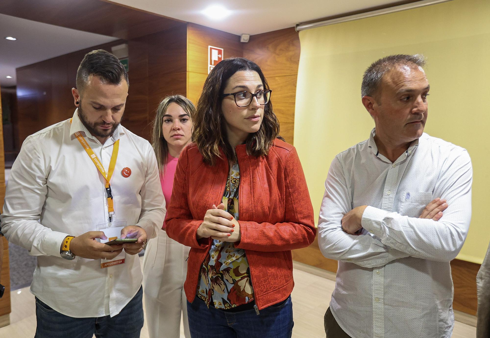 Así ha sido la noche electoral en Compromís Alicante