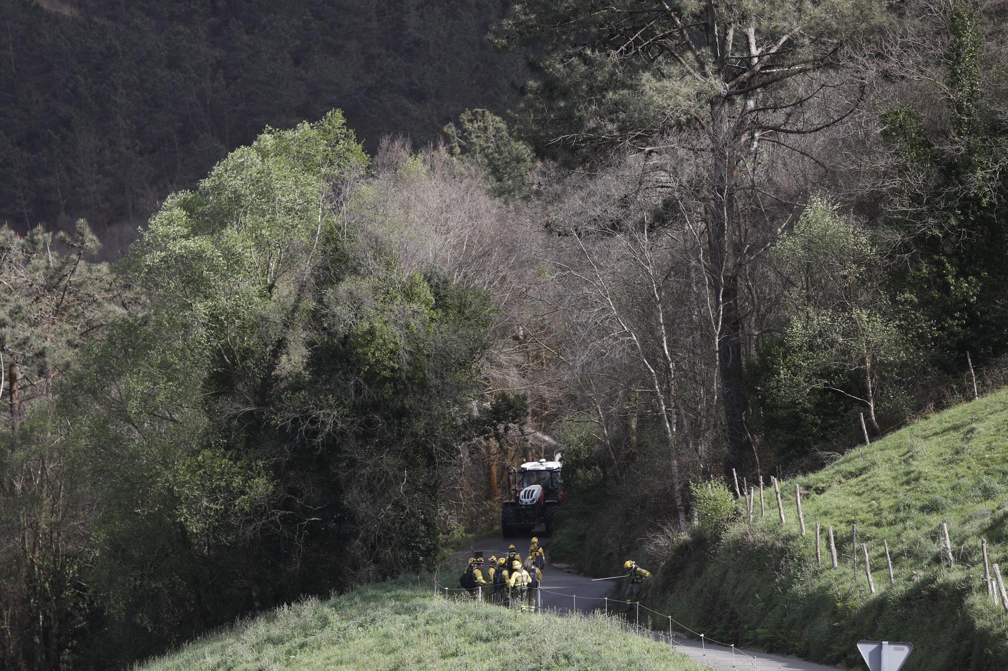 EN IMÁGENES: Gran oleada de incendios en Asturias