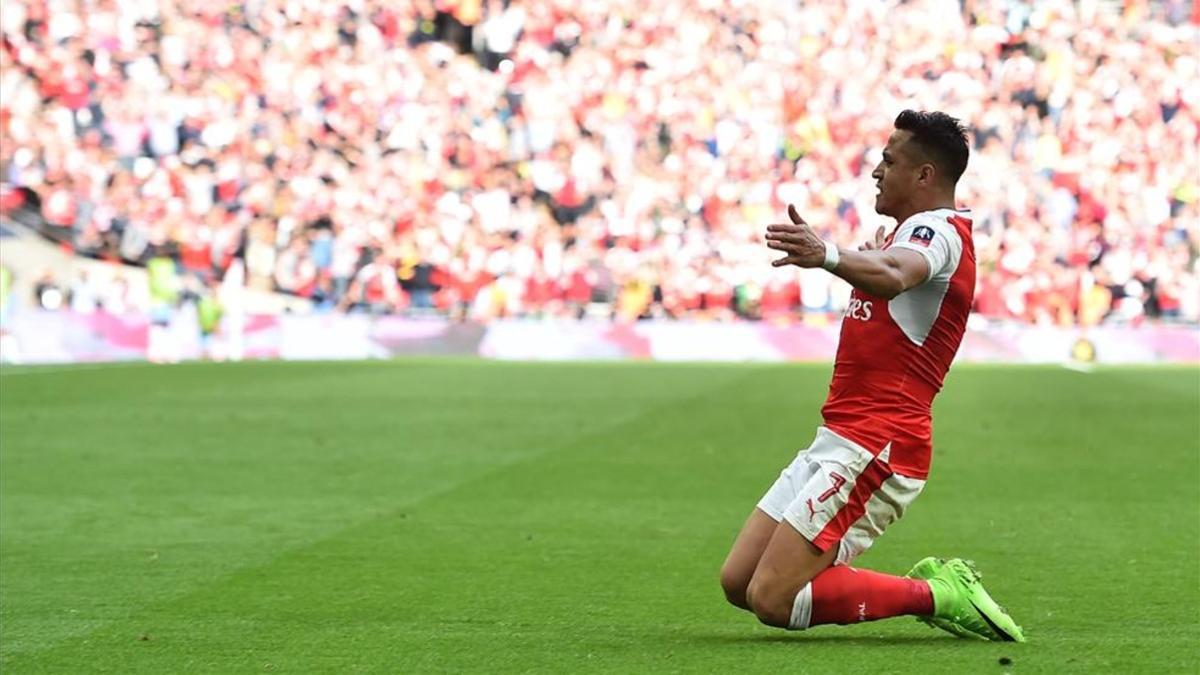 Alexis está completando una gran temporada en el Arsenal