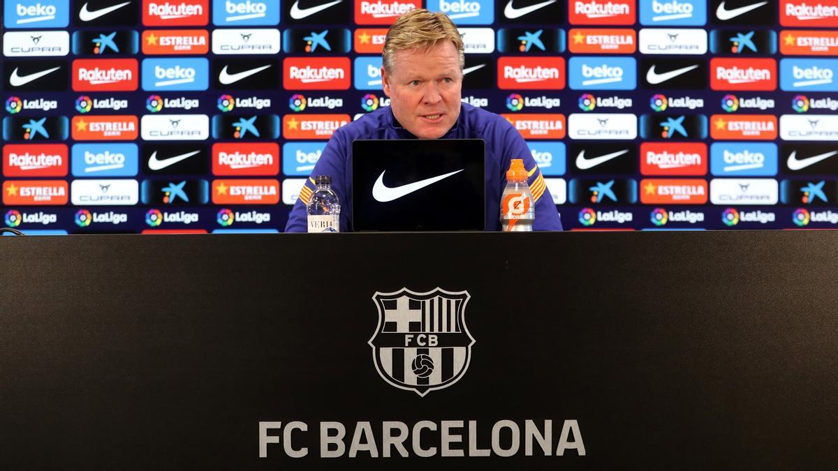 Koeman: «Fins ara no he vist equips millors que el Barcelona»