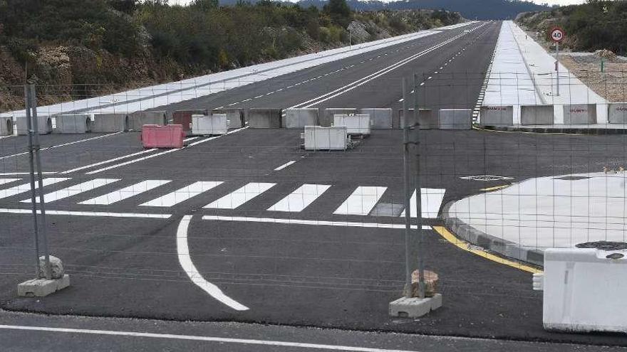 Carretera del polígono de Morás.