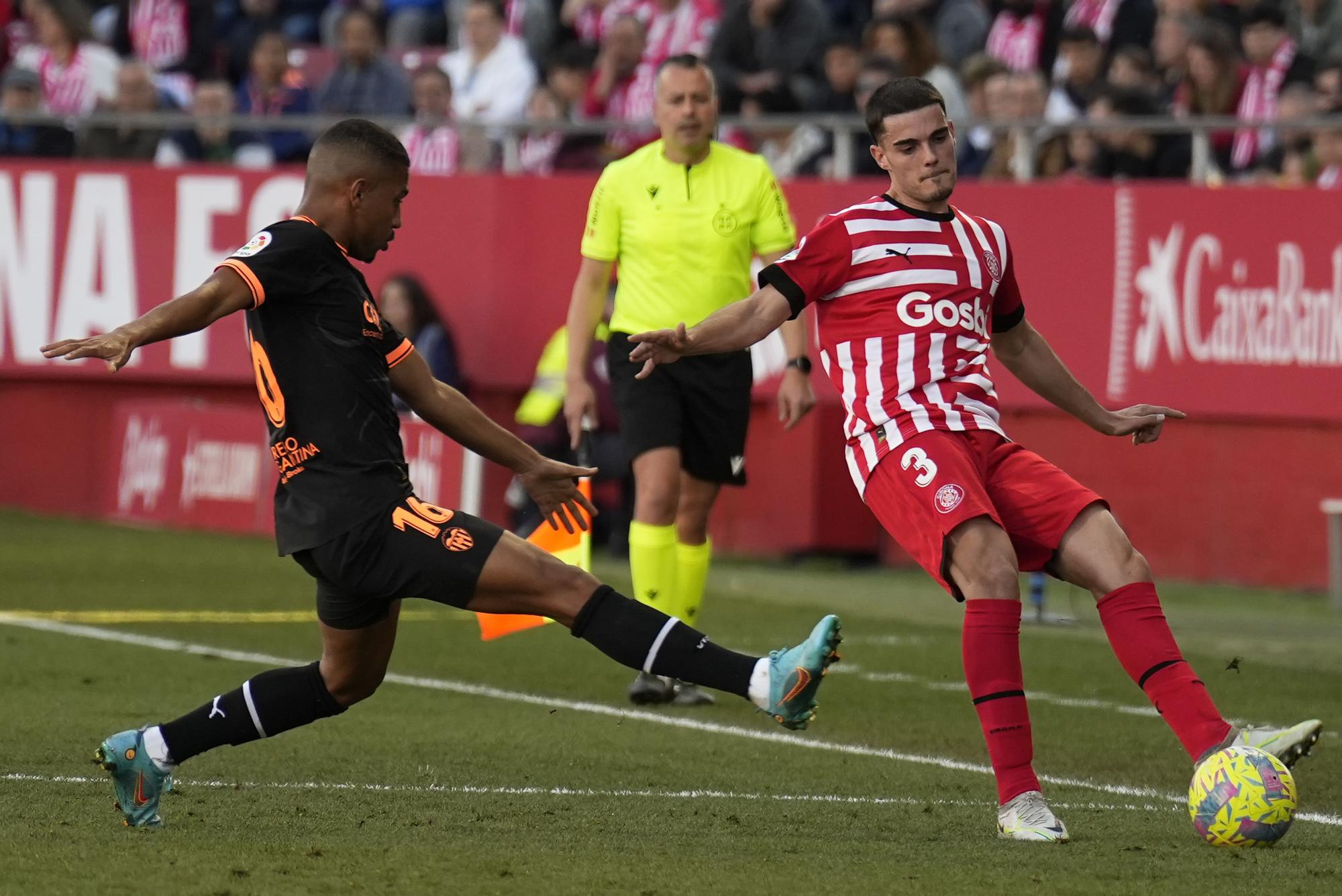 La derrota del Valencia CF en Girona (1-0), en imágenes