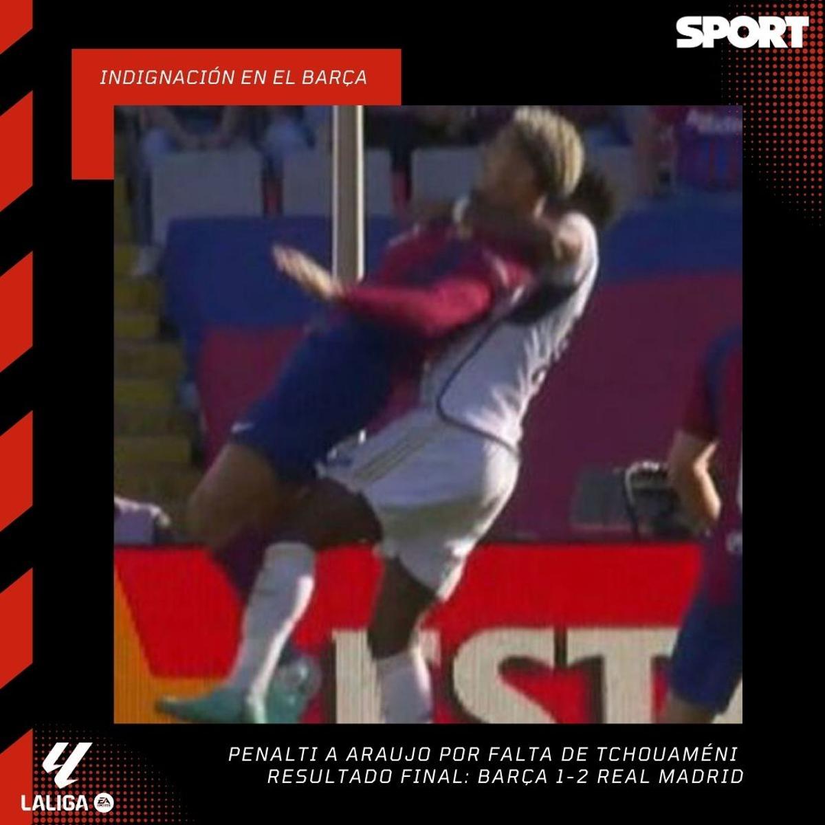 Todos los penaltis que no le han pitado al Barça en la temporada 2023/24