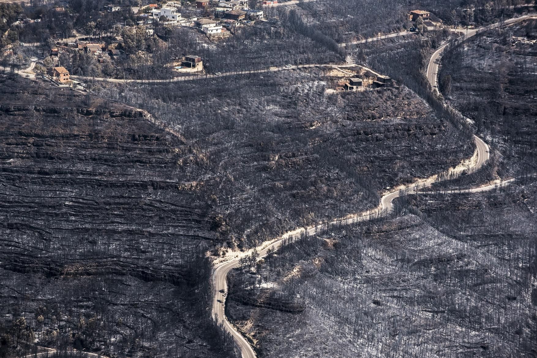 La dimensió de la tragèdia al Bages des de l’aire