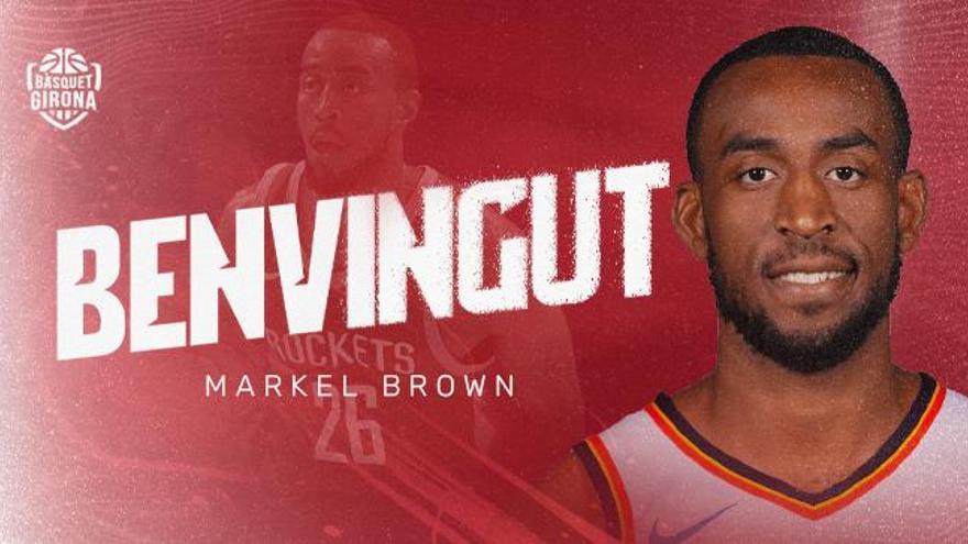 Markel Brown: Un ex NBA reforça el Bàsquet Girona