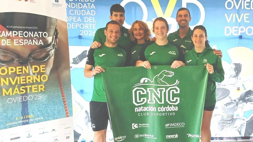 Excelentes resultados para el Natación Córdoba y el Indea en el Campeonato de España