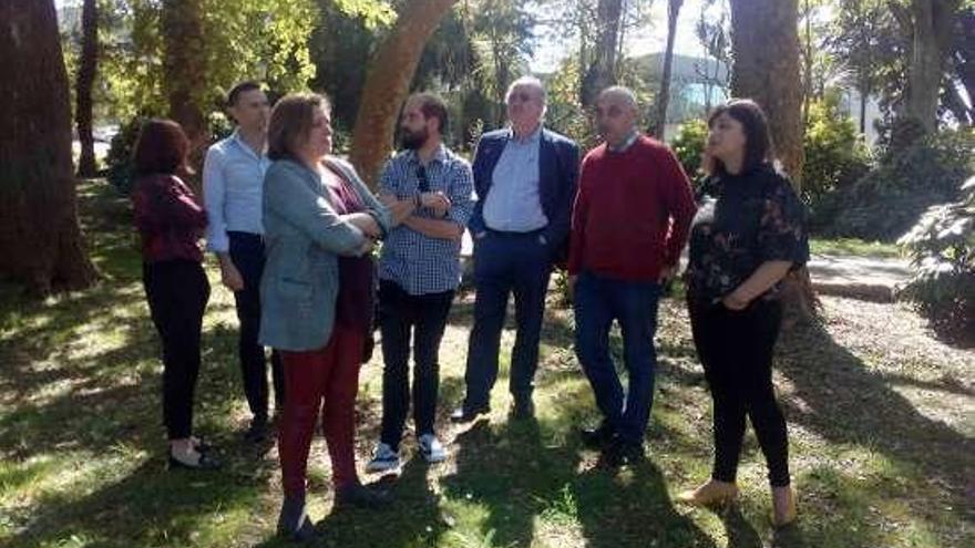 Encuentro de los socialistas y responsables de la UNED. // FdV