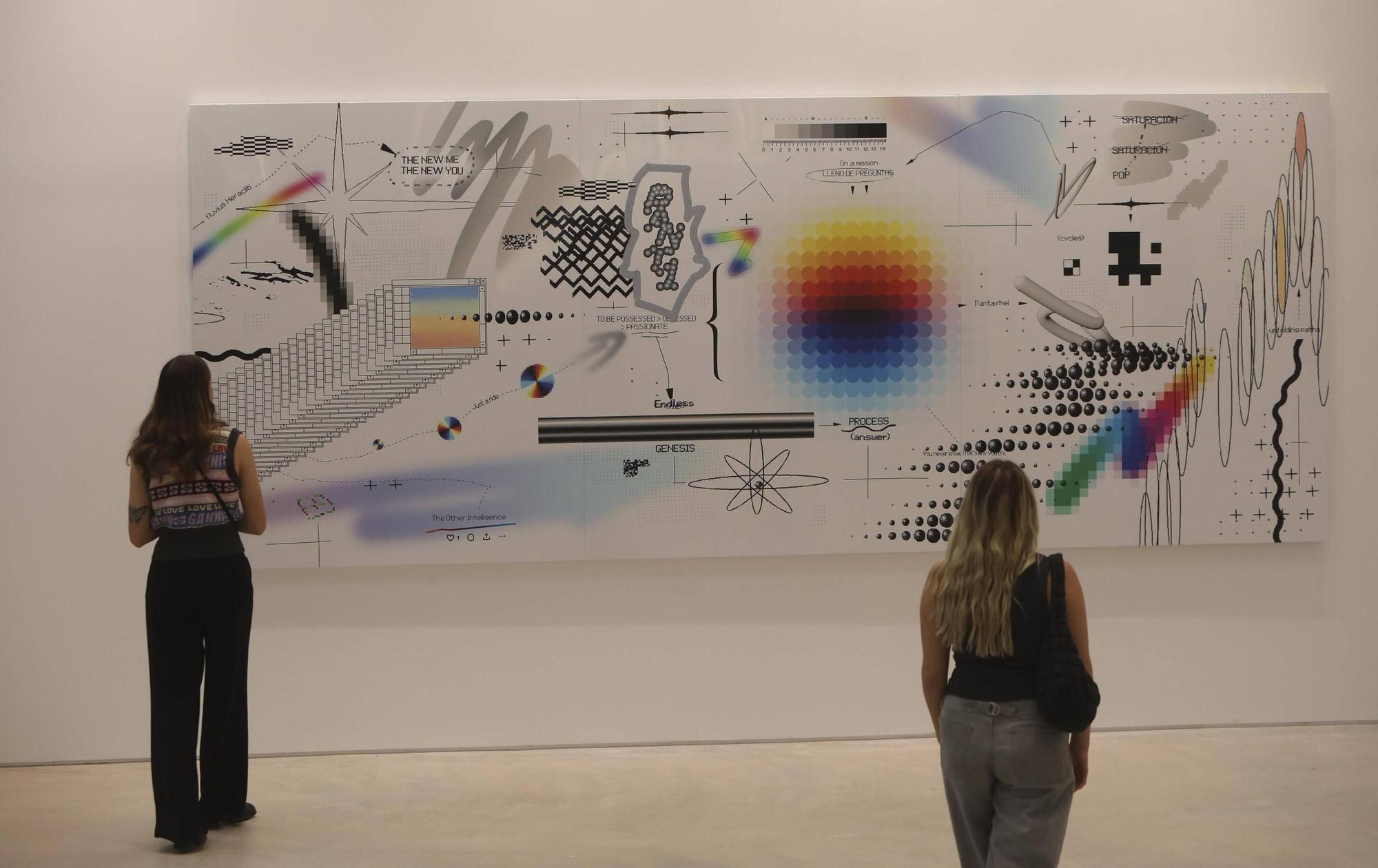 Felipe Pantone presenta en Casa Axis 'Axis of Divergence'