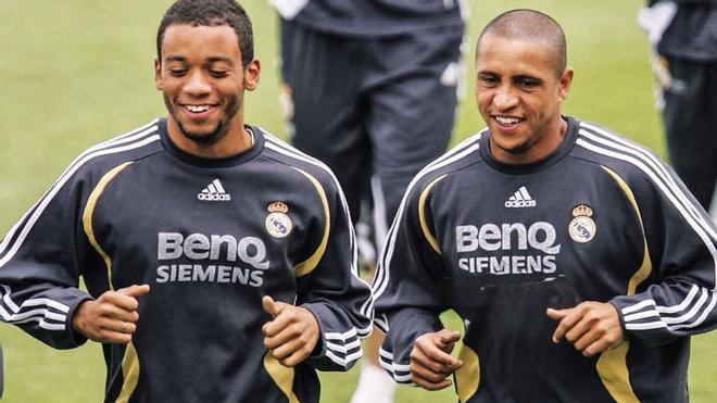 Marcelo, sobre su relación con Roberto Carlos: "Yo llegaba para ser su sucesor en el Real Madrid"