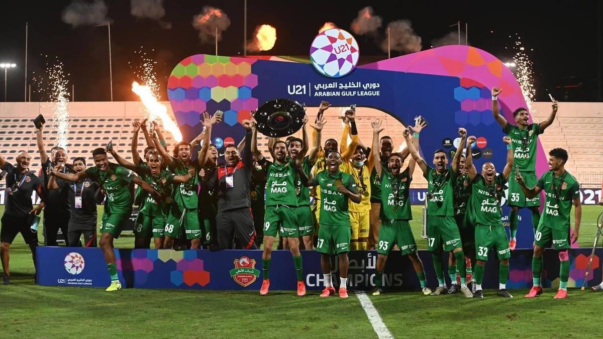 El equipo de Pep Alomar, campeón de la liga arabe del Golfo.