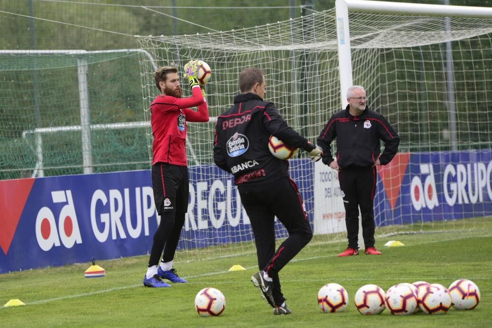 El Dépor vuelve al trabajo tras perder con Osasuna