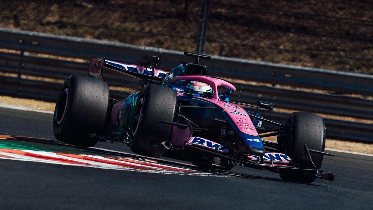 Colapinto, el más rápido en la jornada de test Pirelli