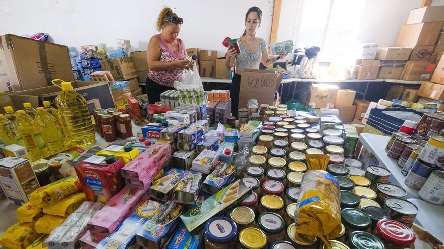 Gran Canaria envía este miércoles el primer contendor de donaciones a Valencia