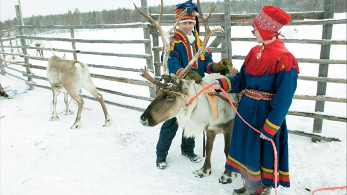 Safaris en la nieve al estilo Sami