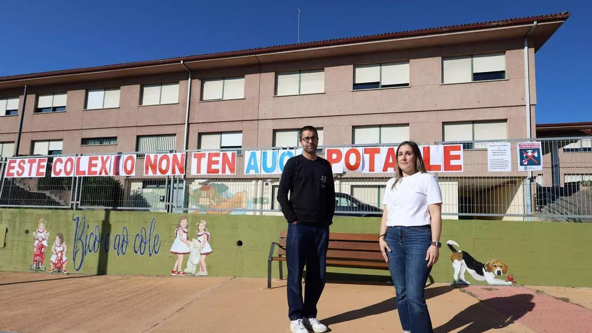 Dos cursos sin agua potable en el CEIP de Xeve de Pontevedra: «Pedimos seguridad, no lujos»