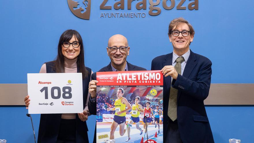 Los mejores atletas, este sábado en el Palacio de los Deportes de Zaragoza