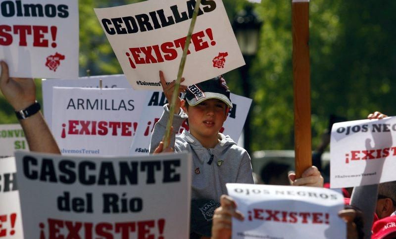 Manifestación: 'Salvemos Teruel'