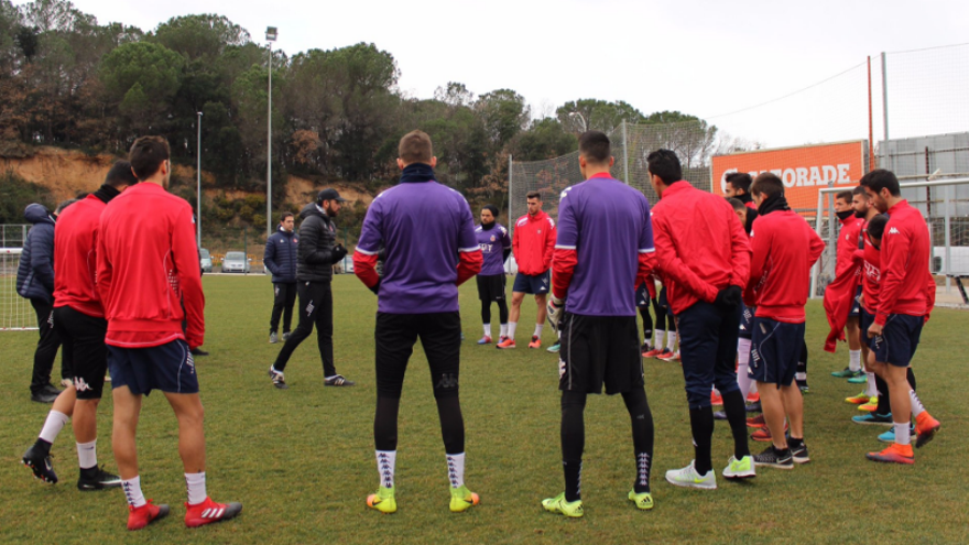 Cámara, principal novetat en l&#039;entrenament del Girona