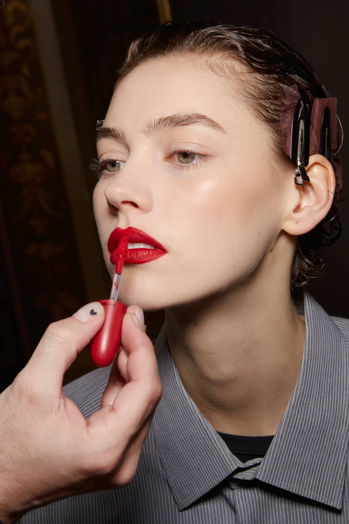 Modelo con maquillaje