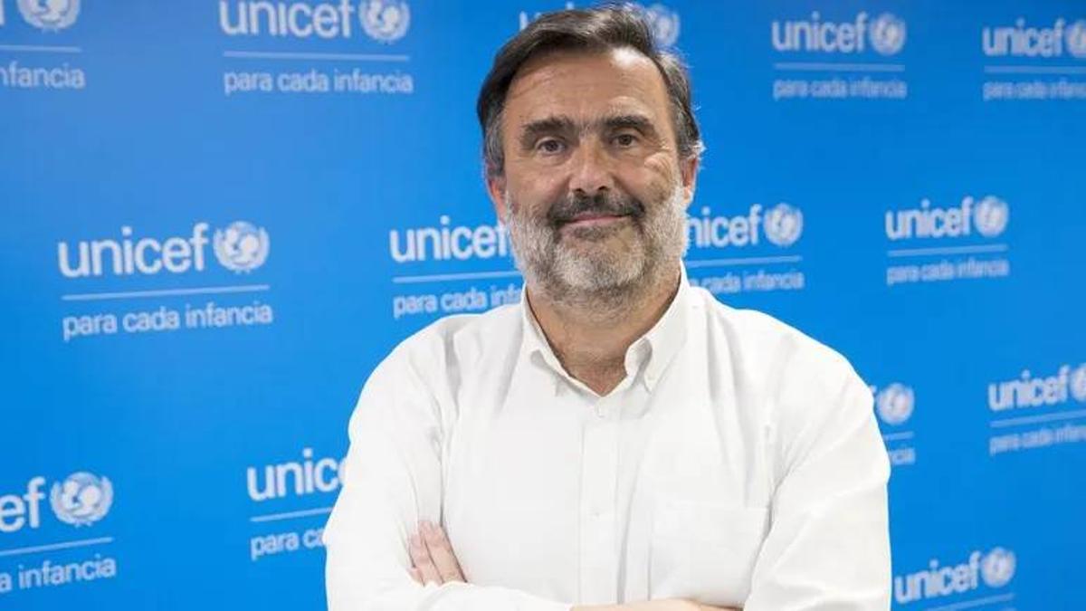 José María Vera, director ejecutivo de Unicef España.