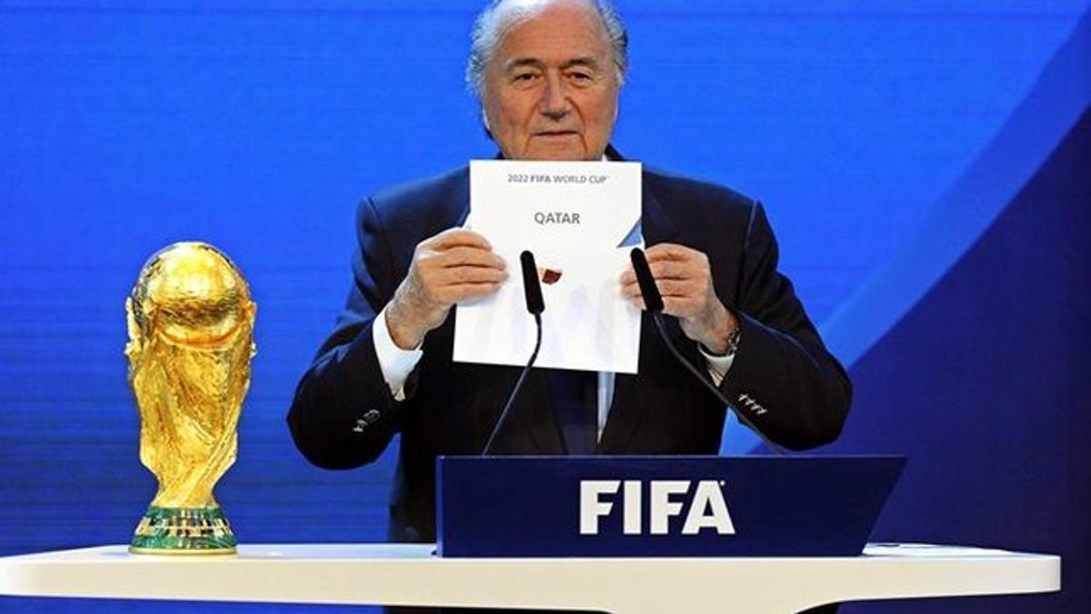 Blatter anunció la candidatura de Catar 2022