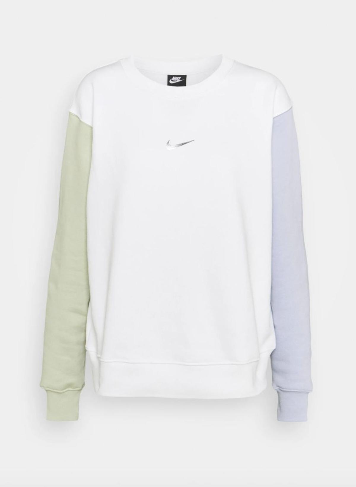 Sudadera en tonos pastel de Nike