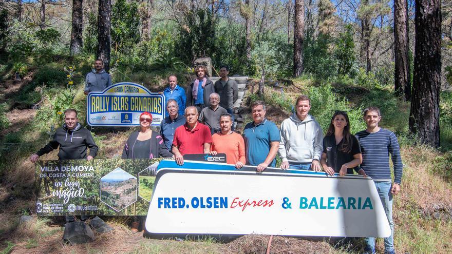 El Rally Islas Canarias realiza una plantación para mitigar su huella ecológica