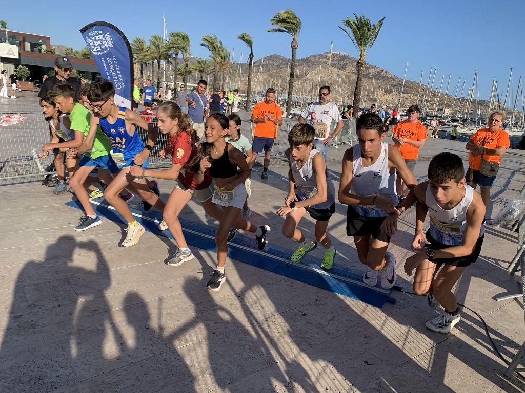 Las imágenes del Cross Virgen del Carmen