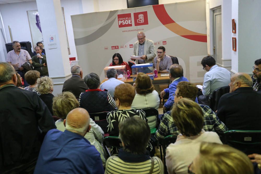 Primarias en el PSOE de Orihuela
