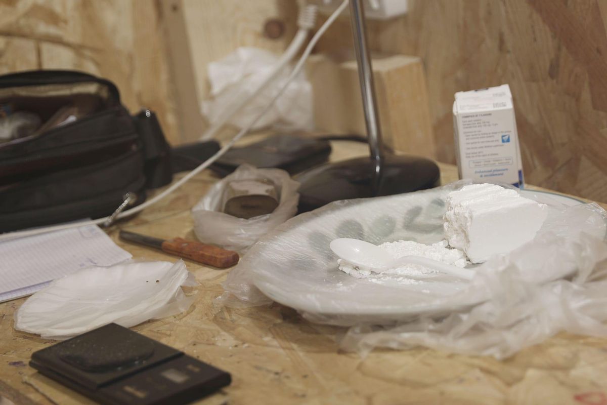 Gran operación antidroga en Son Banya