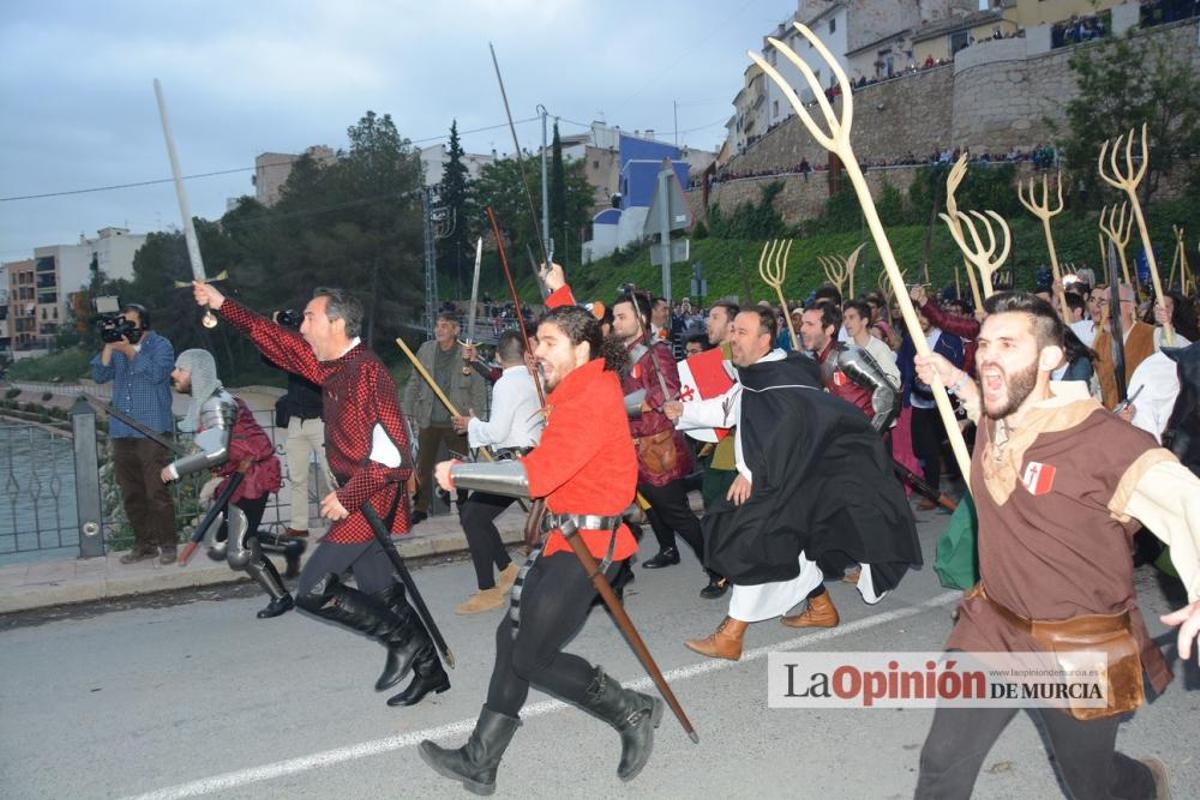 Acto de La Invasión Fiestas del escudo Cieza 2017
