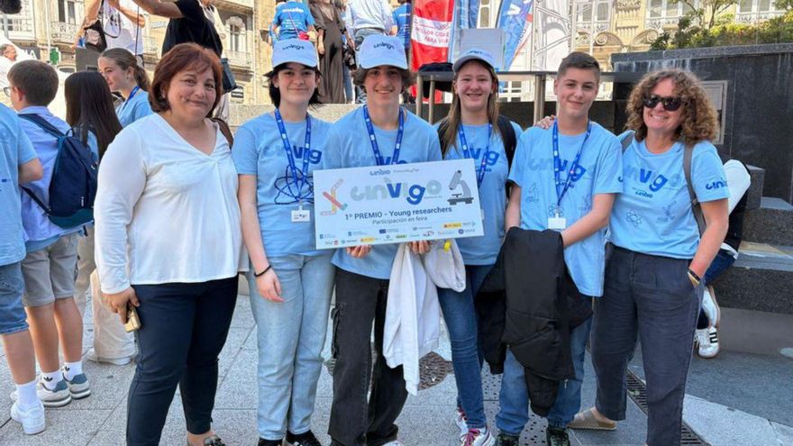 Un proyecto del IES de Tomiño gana un premio de ciencia