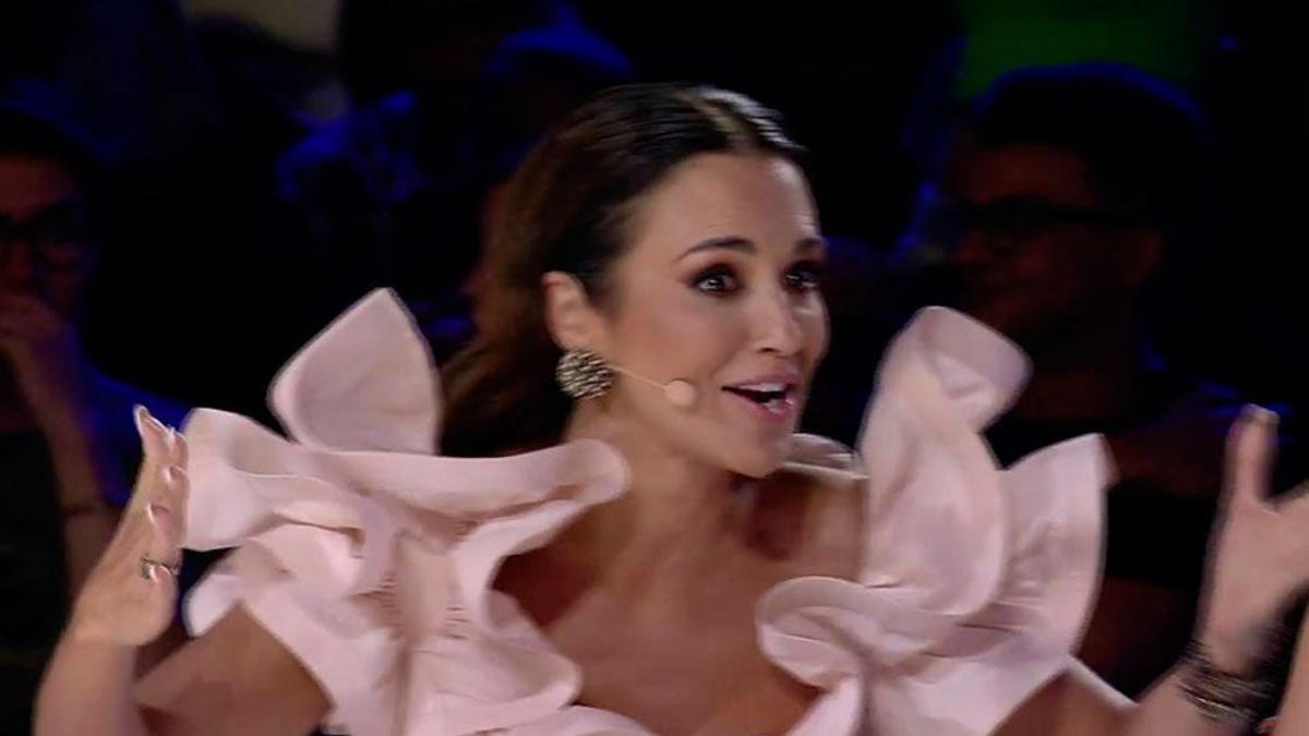 Paula Echevarría en 'Got Talent'