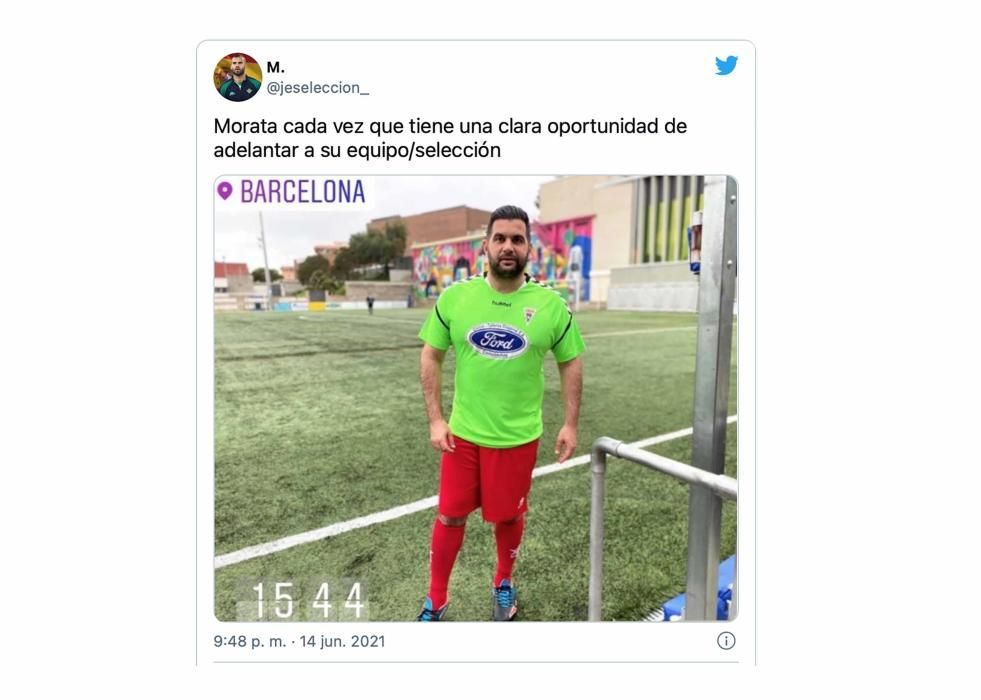 Los mejores memes del España - Suecia