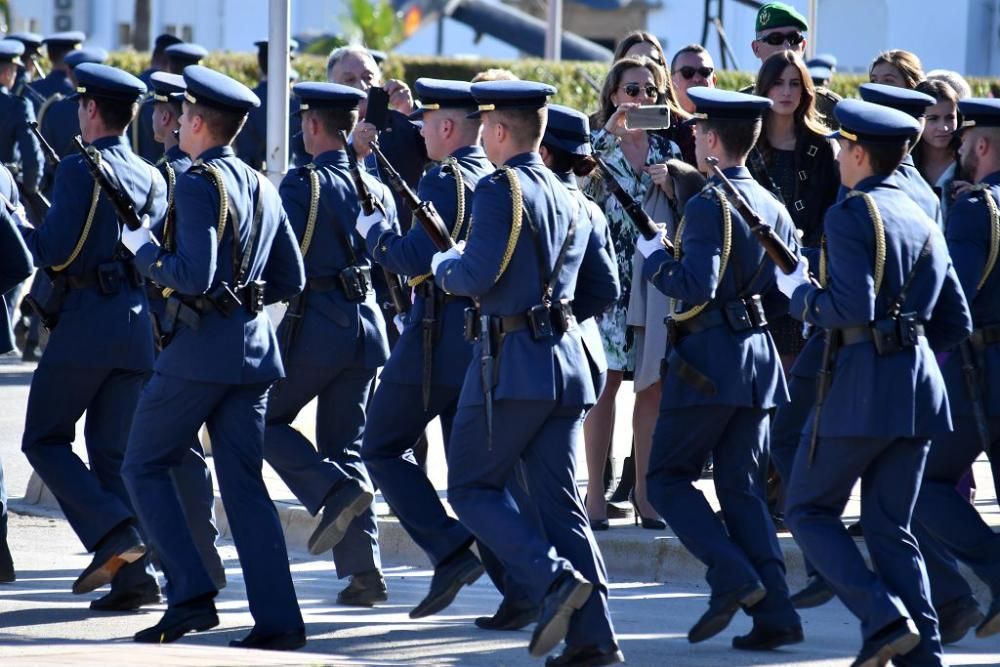 Acto de jura de bandera en la Academia General del Aire