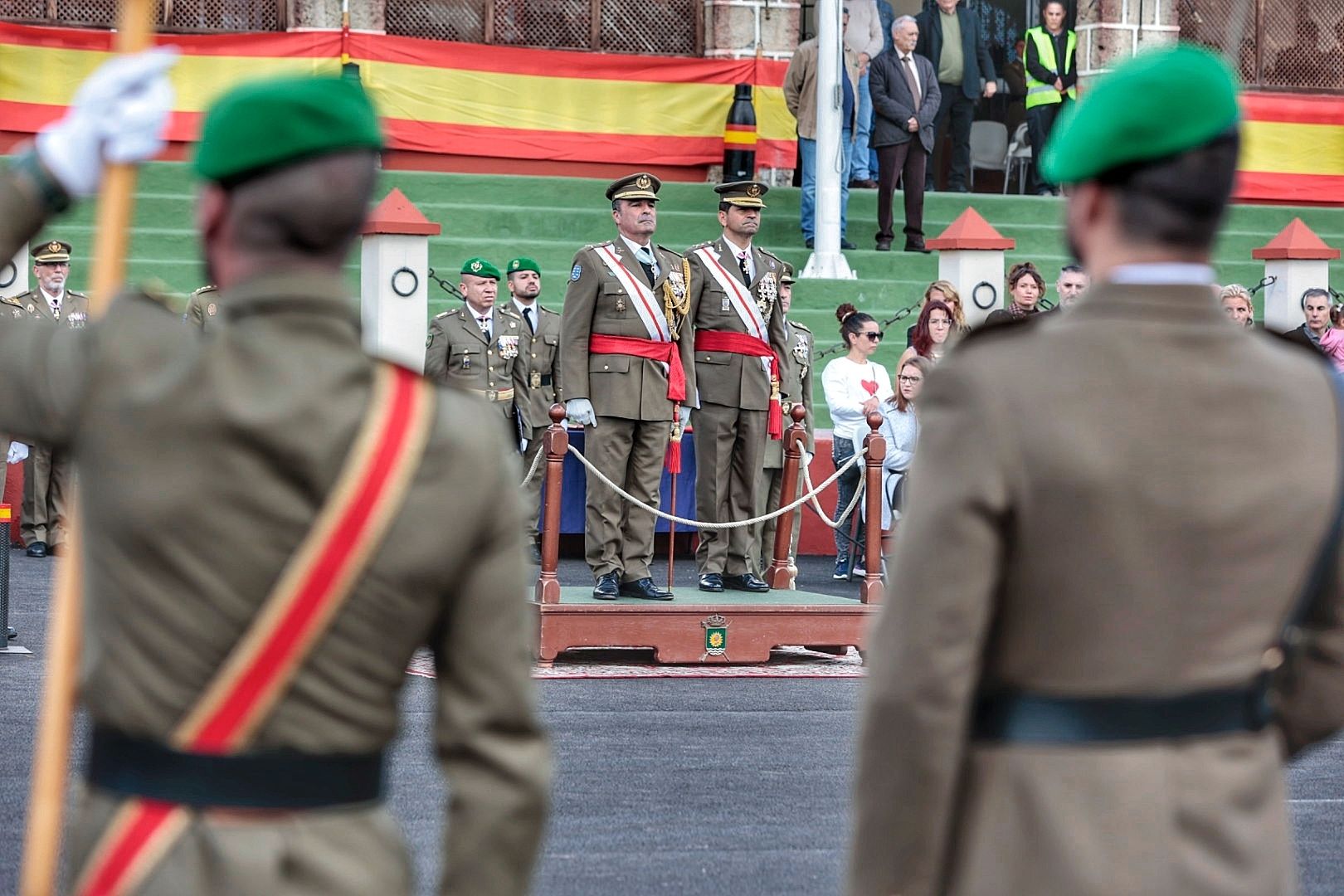 Acto militar por San Juan Bosco, patrón de los especialistas del Ejército