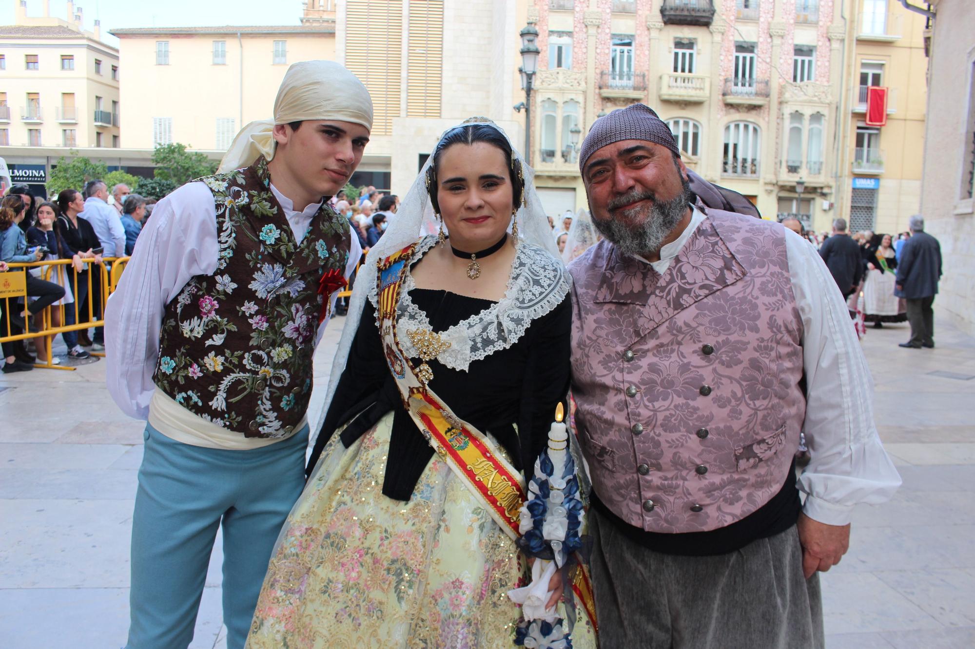 La fuerza de las Fallas en la Procesión de la Virgen (II)