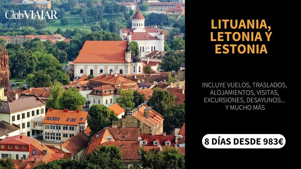 Podrás conocer Lituania, Letonia y Estonia