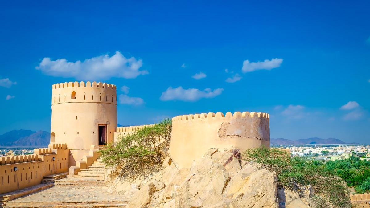 El fort Nakhal d'Oman