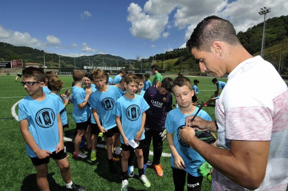 Campus de fútbol de Saúl Berjón