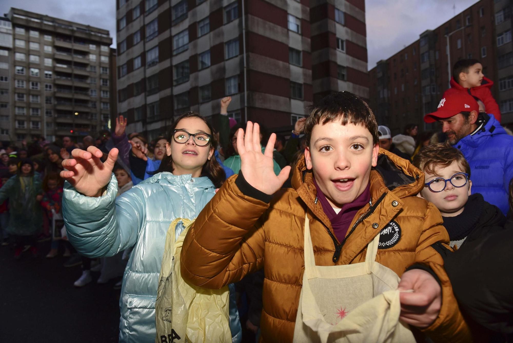 La llegada de los Reyes Magos a María Pita