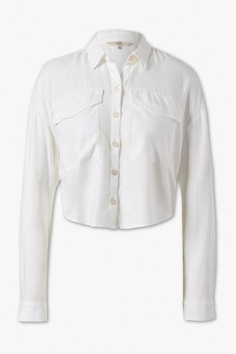 Blusa blanca de C&amp;A (precio: 9,90 euros)